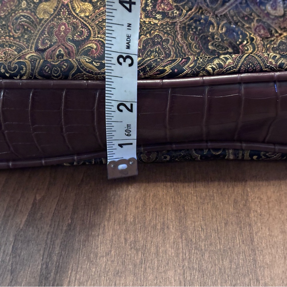 Coldwater Creek Regal Boho Paisley Tapestry Bag - Picture 5 of 16